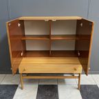 Jitona Highboard In Glossy Wood 1970S thumbnail 10