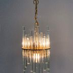 Vintage Xl Christoph Palme Design Hanglamp Kroonluchter thumbnail 6