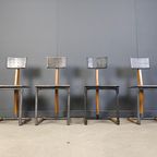 Vintage Industrial Chairs, 1970s - Set Of 4 thumbnail 2