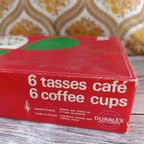 Vintage Duralex Espresso Set, Jaren '70 - Nieuw In Originele Doos thumbnail 15