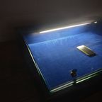 Zeldzame Vintage Jaren 60-70 Vitrinekast Met Verlichting thumbnail 8