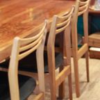 8 Vintage Wooden And Skas Chairs thumbnail 5