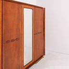 Italian Mid-century Maple Veneer Wardrobe From 1950’s thumbnail 13