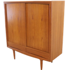 Aco Mobler Axel Christensen Highboard Servieskast 'Gram' Vintage Midcentury thumbnail 6