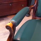 Antieke Chesterfield Dames Armfauteuil thumbnail 8