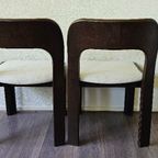 Set 4X Brutalist Vintage Stoelen thumbnail 19