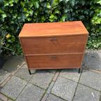 Simpla Lux Kast Dressoir Barkast Klepkast Jaren 60 thumbnail 4