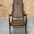 Michel Thonet Uniek Rond 1865 Armstoel thumbnail 12