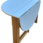 Vintage Ronde Scandinavische Opklapbare Eettafel Design thumbnail 14