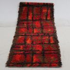 Vintage Vloerkleed Wollen Vloerkleed Ryamatta, Zweden 1960 (344) thumbnail 2