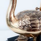 Nk32 – Hollywood Regency Table Lamp Duck thumbnail 7