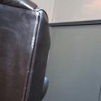 Blauwe Chesterfield Barrelback Fauteuil thumbnail 2