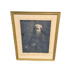 Aquatint Van Rembrandt Door J.M. Michel Cazin Begin 20E Eeuw thumbnail 2