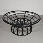 Papasan Rattan Lounge Chair 1970s Width 120 Height 70 Cm thumbnail 10