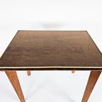 Vintage Plantentafel - Bijzettafel - Hout - Metaal - 60'S thumbnail 9