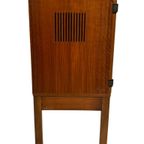 Vintage Audio Meubel Tv Kastje Teak Fineer Jaren 70 thumbnail 9