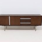 Dutch Minimalist Wenge Wooden Sideboard By Tijsseling 1970S thumbnail 6