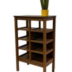 Art Deco Wandkast Vakkenkast Jaren 30 Eiken Open Kast thumbnail 2