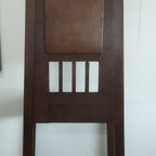 Antieke Arts & Crafts Halmeubel Kapstok (1908) thumbnail 4