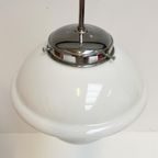 Opaalglazen Plafondlamp Met Kabel Uit De 1960’S thumbnail 10