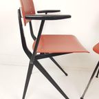 2 Marko Stoelen Model S201 Setprijs | Armleuning Ossenbloed thumbnail 3