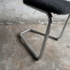 Black Fabric And Chrome Chairs thumbnail 9
