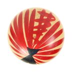 Grote Kokeshi Pop Xl Formaat Hout Japan Showa Periode 38cm thumbnail 10