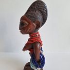 Yoruba Ibeji-Figuur, Tweelingfiguur, Nigeria thumbnail 7