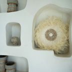Bazar Bizar | De Coastal Juju Muurdecoratie - Wit - L thumbnail 6