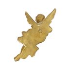 Grote Gouden Engel Cherubijn Putti Muur Decoratie Beeldje 30Cm thumbnail 3
