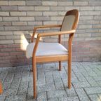 Eetkamerstoelen Dyrlund - Teakhout - Armleuningen Set Van 4 thumbnail 10
