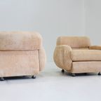 Set Vintage Italiaanse Fauteuils Jaren 70 thumbnail 7