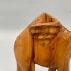 Vintage Dromedaris Hout Handwerk thumbnail 9
