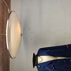 Grote Vintage Bauhaus Stijl Hanglamp Kunststof (diameter: 84cm) Large Round Hanging Light thumbnail 2