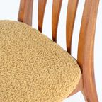 Set 6 Niels Koefoed Model Eva Stoelen Eetkamerstoelen 'lindeskovs' Vintage thumbnail 20