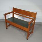 Art Deco / Haagse School / Bench / 1930s thumbnail 6