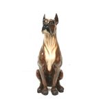 Vintage Italiaans Design Met De Hand Geschilderde Keramieke Hond thumbnail 6