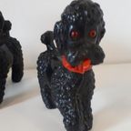 Fifties Vintage Speelgoed Poedel Poedels Plastic Jaren 50 thumbnail 4