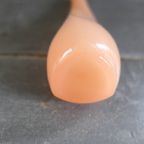 Vintage Opaline Glazen Vaas Roze thumbnail 5