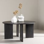 Combe Salontafel - Ø80 Cm - Zwart thumbnail 2