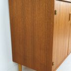 Scandinavisch Vintage Teak Fineren Dressoir/ Boekenkast Midsund thumbnail 4
