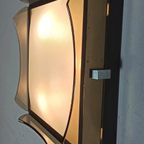 Vintage Italiaans Gerookt Glas Plafondlamp / Wandlamp thumbnail 11
