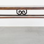Antieke Chinese Side Table/ Altaar Tafel Uit Begin 1900 Met Een Zeldzame Single Piece Top thumbnail 4