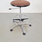 Vintage Gispen Design Atelierkruk Industrial Kruk ‘70 thumbnail 3