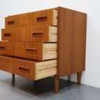 Deense Ladekast | P. Westergaard | 4 Lades | Teak thumbnail 9