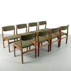 Set Van 8 Refurbished Deense Stoelen 68968A thumbnail 2