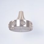 Vitrika Deens Metalen Hanglamp Met Glas Rozetten thumbnail 4