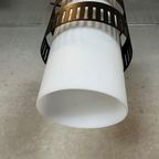 2x Vintage Opaline Design Hanglampen thumbnail 8