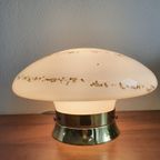 Vintage Paddenstoelen Plafondlamp Murano Glas Messing  Kaiser Leuchten thumbnail 12