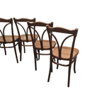 Thonet Eetkamerstoelen Met Webbing, Uit 1906 thumbnail 4